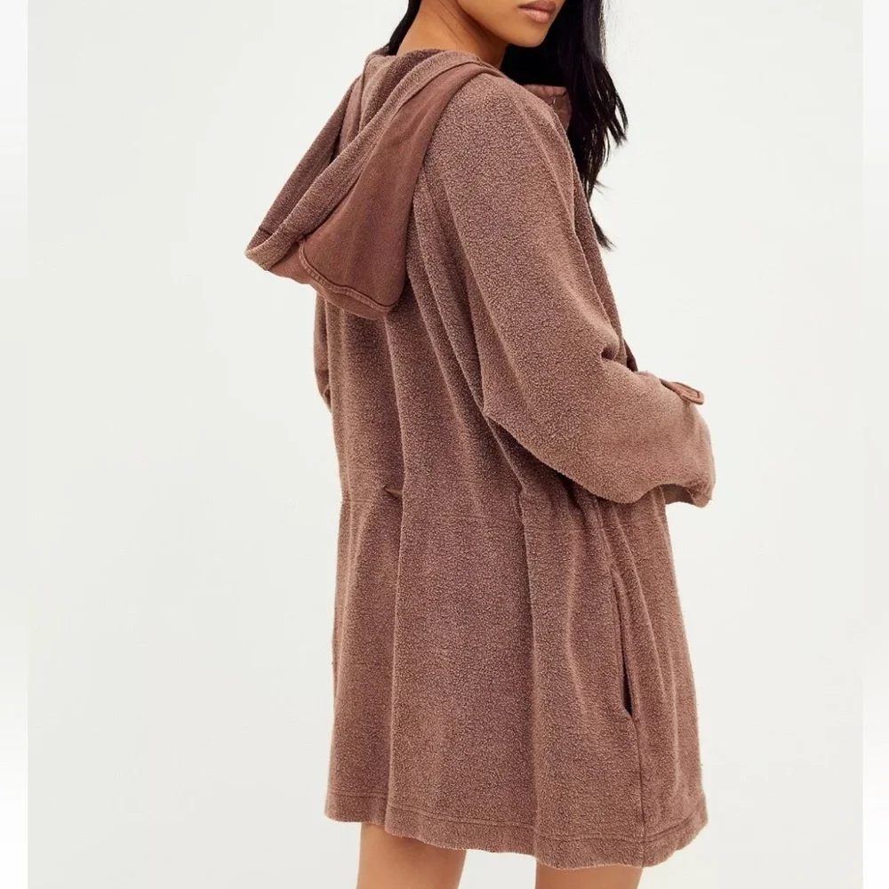 Free People Sadie Surplus Knit Jacket Oversized Hoodie XS - Picture 2 of 7